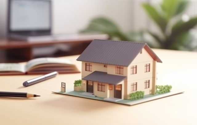 家づくりにおける住宅ローンでの確認事項を考慮した上の家の模型の画像