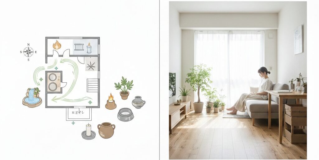 家づくりにおける「風水」の正しい取り入れ方と、科学的根拠のある心理効果