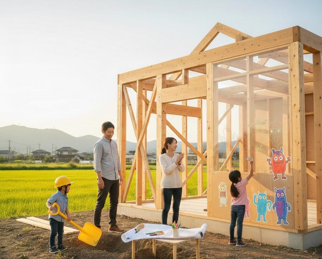 家づくりを家族みんなで楽しむ！子どもも参加できる面白いアイデア